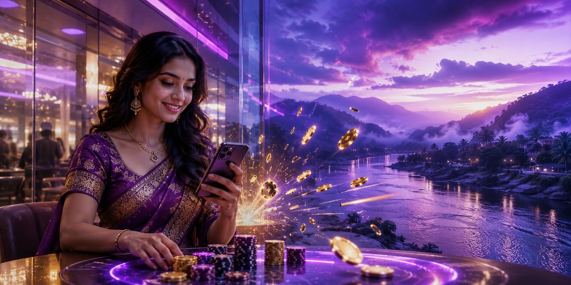 বান্দরবানের সৈকতে মোবাইলে ক্যাসিনো উপভোগরত ব্যবহারকারী