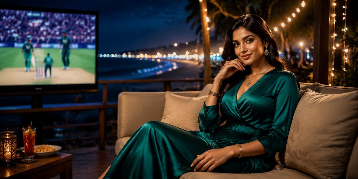 কক্সবাজার সমুদ্র সৈকতে ক্রিকেট বেটিং উপভোগ করছেন একজন ব্যবহারকারী