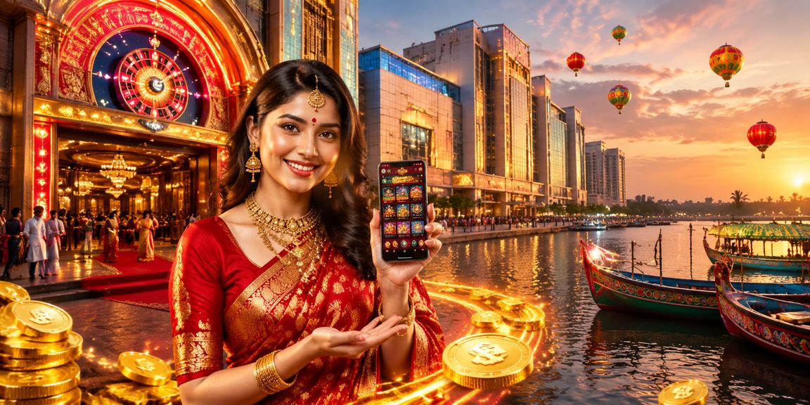 ঢাকায় পহেলা বৈশাখের আনন্দে মোবাইল ক্যাসিনো উপভোগরত ব্যবহারকারী