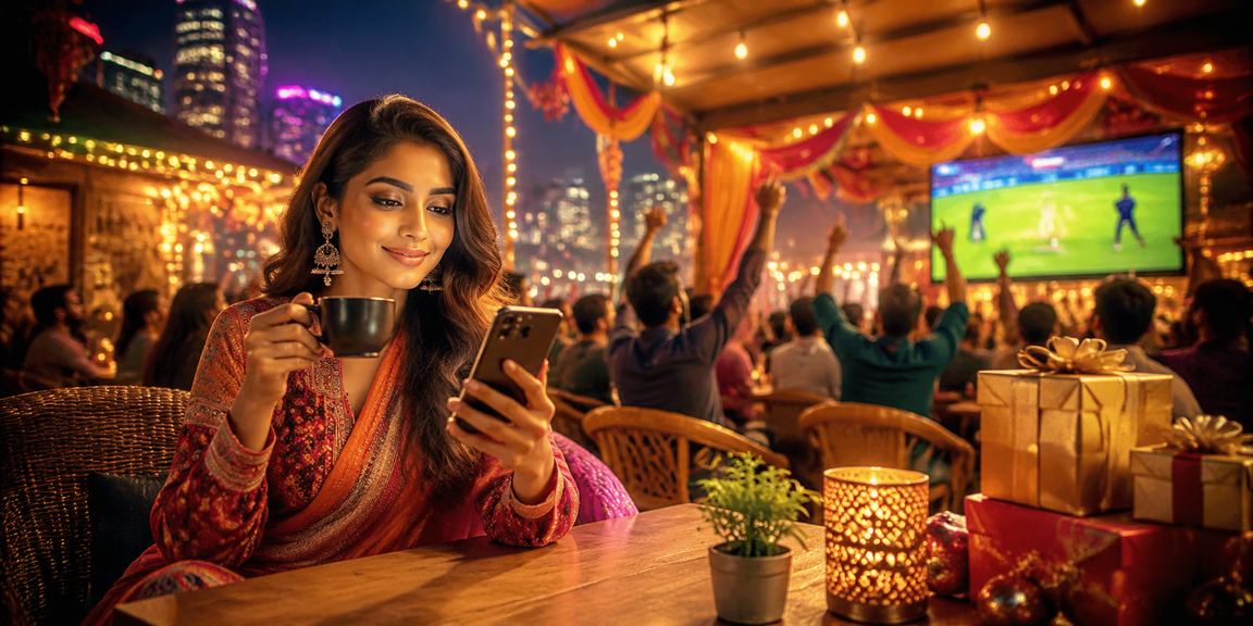রংপুরের নাইট মার্কেটে ক্রিকেট বেটিং উপভোগ করছেন একজন ব্যবহারকারী