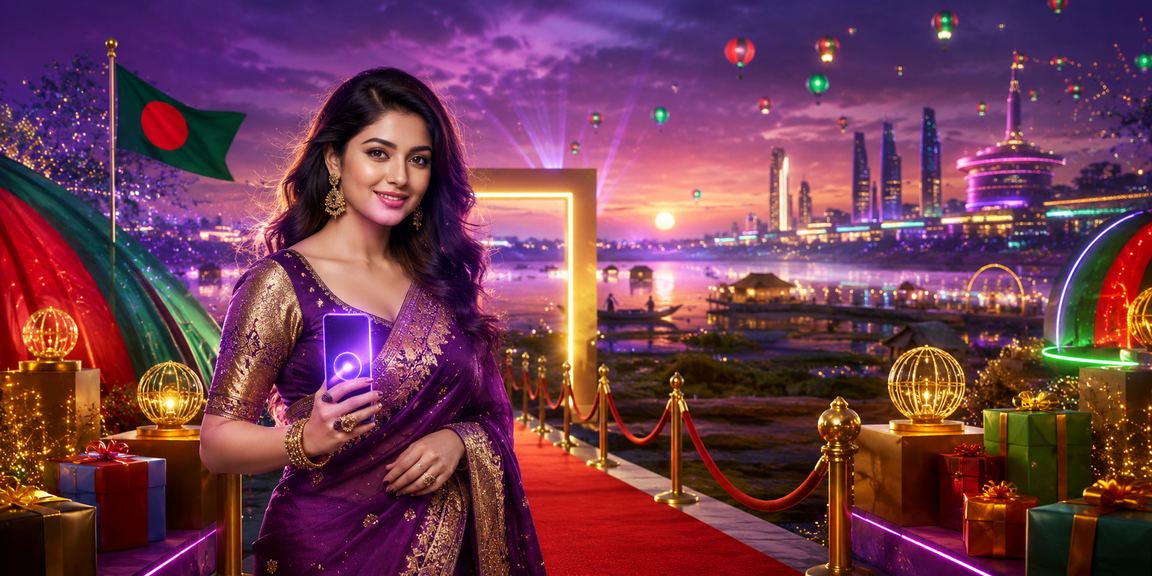 টাঙ্গুয়ার হাওরের পরিবেশে মোবাইল পেমেন্ট ও বেটিং লাল-সবুজ থিমে